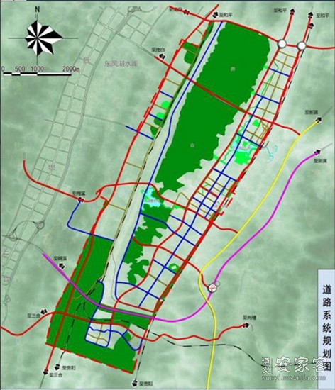 道路系统规划图.